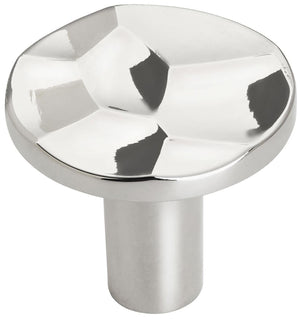 Amerock Cabinet Knob Polished Nickel 1-3/16 inch (30 mm) Diameter Kamari 1 Pack Drawer Knob Cabinet Hardware