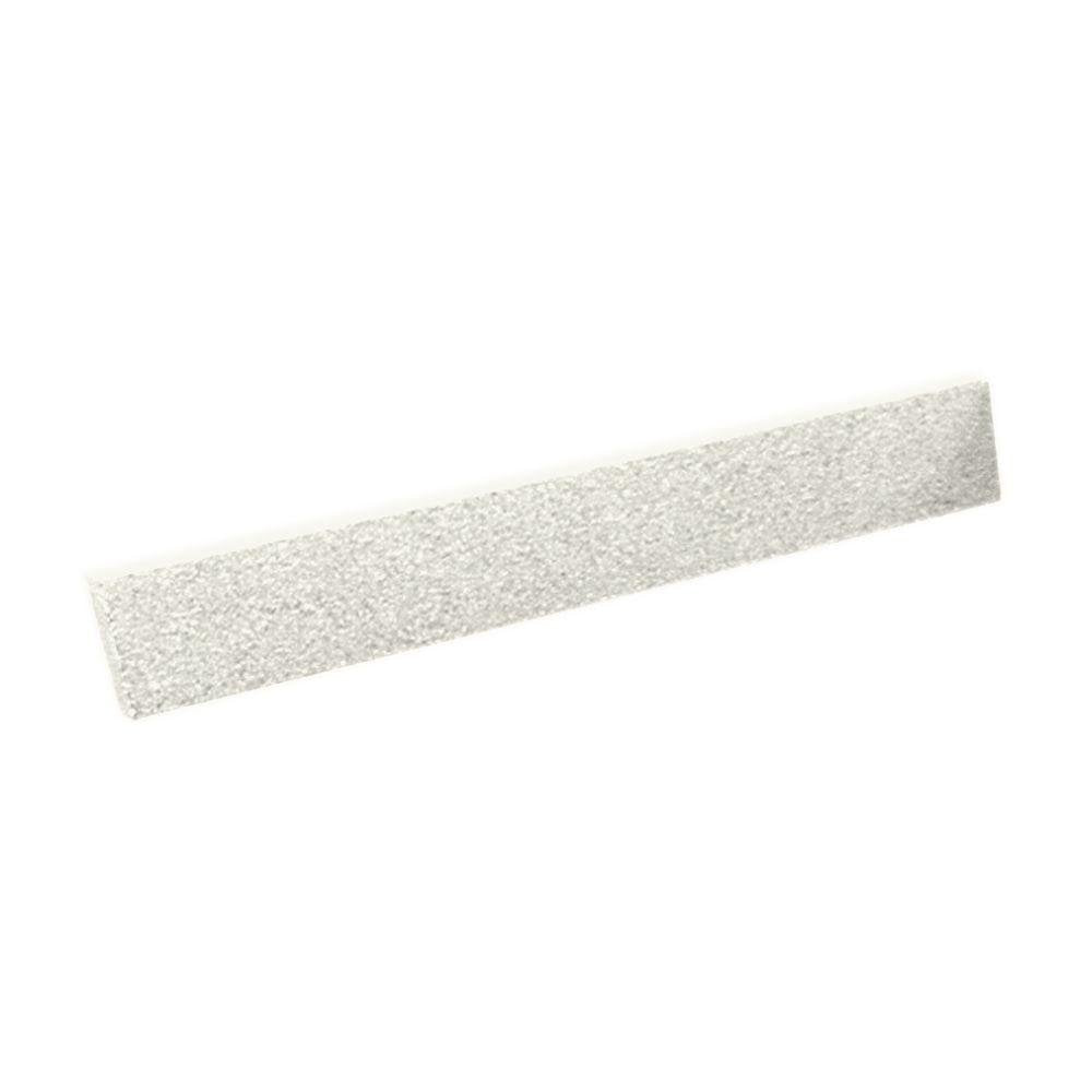 Swanstone VT-18-3SS 3/8" x 3" x 18" Sidesplash - 17" & 19" Ellipse Vanity Tops in Ice VT01803SS.130
