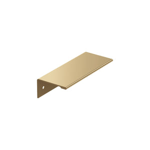 Amerock Cabinet Pull Edge Pull Champagne Bronze 3 in (76 mm) Center-to-Center Drawer Pull Kitchen and Bath Hardware Furniture Hardware
