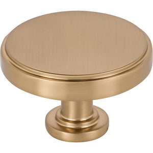 Jeffrey Alexander 171L-SBZ 1-3/4" Diameter Satin Bronze Richard Cabinet Knob