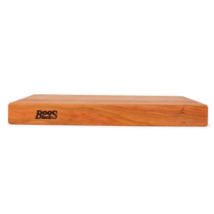 John Boos CHY-RA02 Cherry Wood Cutting Board for Kitchen Prep 20 Inches x 15 Inches, 2.25 Thick Reversible End Grain Rectangular Charcuterie Block 20X15X2.25 CHY-EDGE GR-REV-RA BRD-