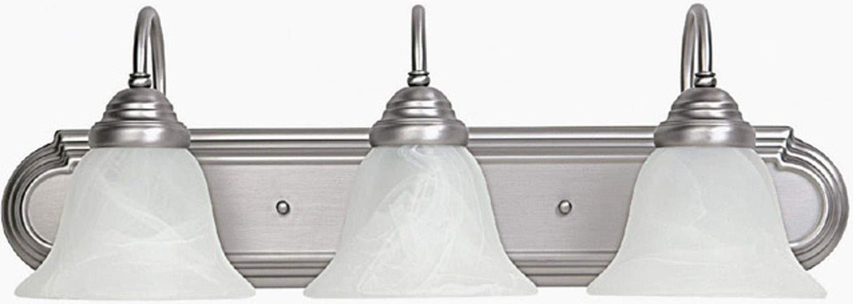 Capital Lighting 1163MN-118 Arthur 3 Light Vanity Matte Nickel