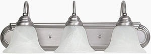 Capital Lighting 1163MN-118 Arthur 3 Light Vanity Matte Nickel