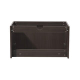 Fresca FCB8090GO Fresca Vista 36" Black Modern Bathroom Cabinet