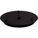 Kuzco CNP03AC-BK 3 Head Canopy SSL/SVT Wire BLACK