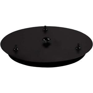 Kuzco CNP03AC-BK 3 Head Canopy SSL/SVT Wire BLACK