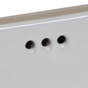 Foremost 14-1713-W Undermount Sink, 17"X13" White