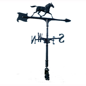 Whitehall 00074 - 30  Horse Accent Weathervane - Black