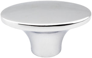 Jeffrey Alexander 650-BNBDL 1-7/8" Overall Length Brushed Pewter Oval Hudson Cabinet Knob