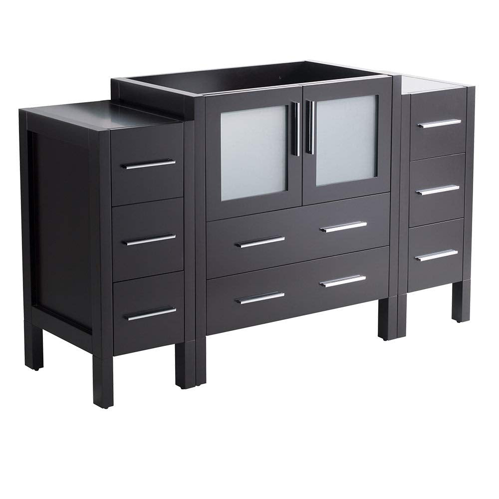 Fresca FCB62-123012ES Fresca Torino 54" Espresso Modern Bathroom Cabinets