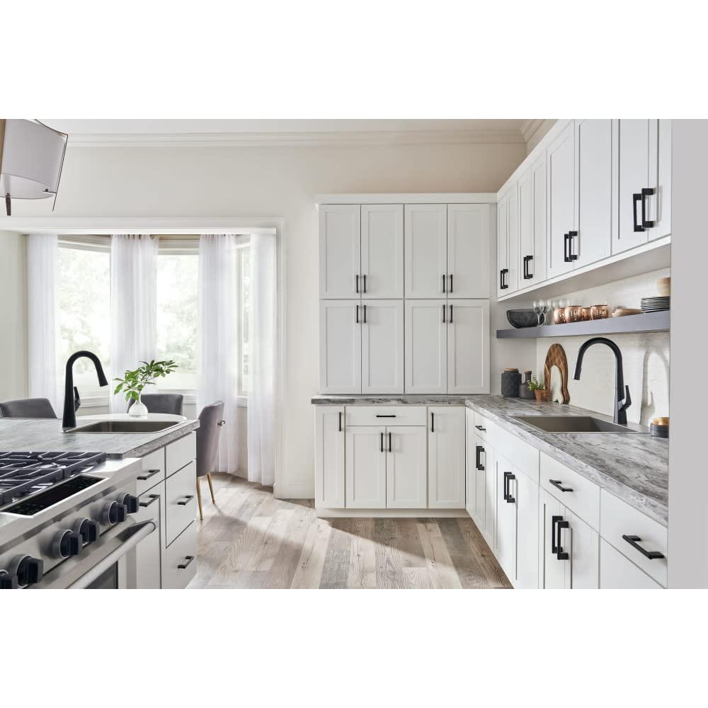 Elements 645-320SN 320 mm Center-to-Center Satin Nickel Knox Cabinet Bar Pull
