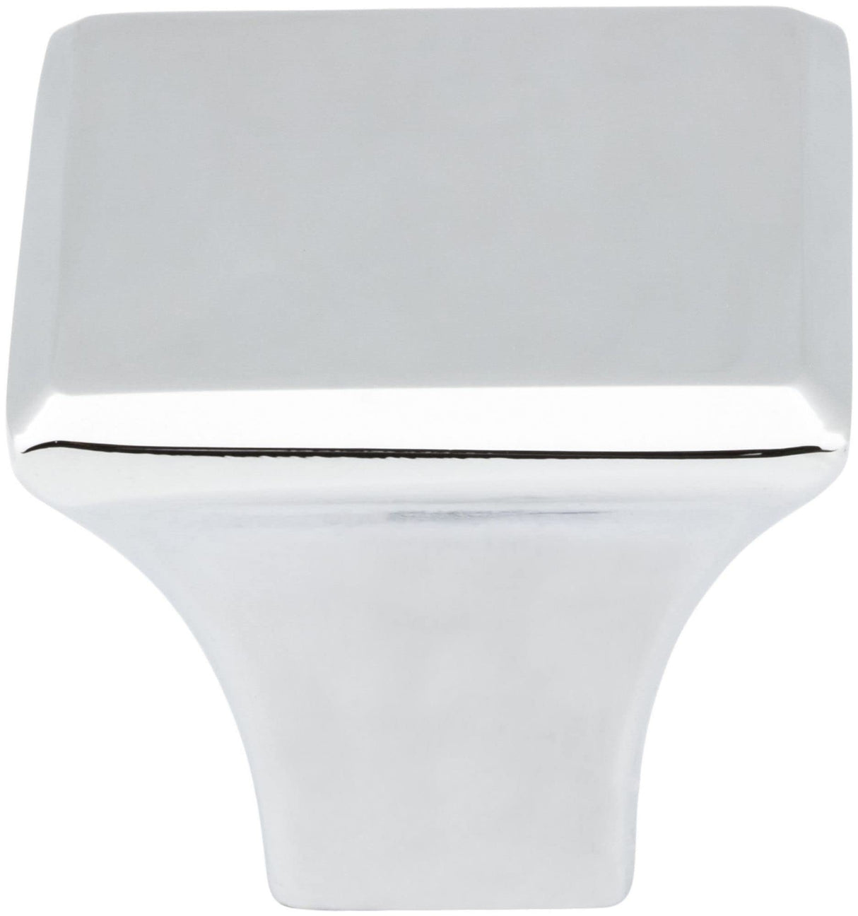 Jeffrey Alexander 972BNBDL 1-1/8" Overall Length Brushed Pewter Square Marlo Cabinet Knob