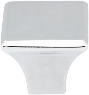 Jeffrey Alexander 972BNBDL 1-1/8" Overall Length Brushed Pewter Square Marlo Cabinet Knob