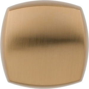 Jeffrey Alexander 278SBZ 1-1/8" Overall Length Satin Bronze Square Audrey Cabinet Knob