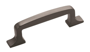 Amerock Cabinet Pull Graphite 3 inch (76 mm) Center to Center Westerly 1 Pack Drawer Pull Drawer Handle Cabinet Hardware