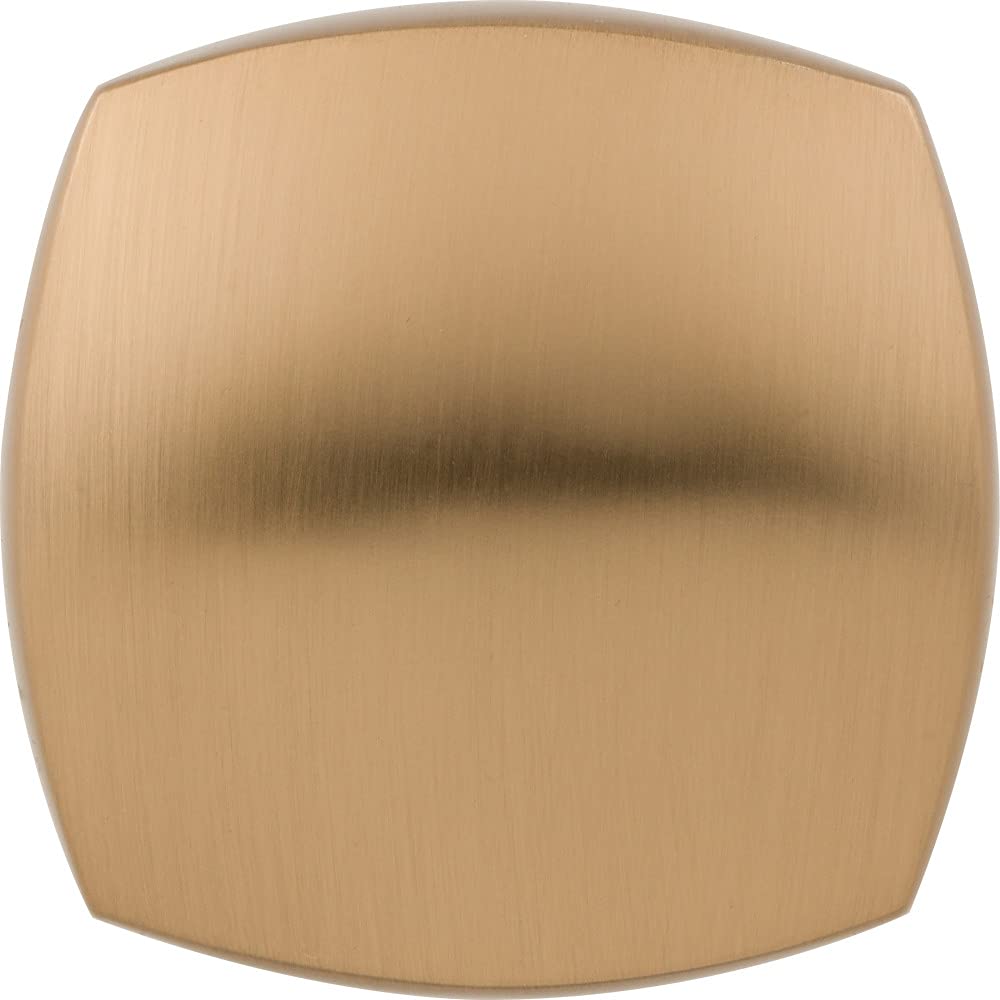 Jeffrey Alexander 278L-SBZ 1-3/8" Overall Length Satin Bronze Square Audrey Cabinet Knob