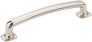 Jeffrey Alexander MO6373-128NI 128 mm Center-to-Center Polished Nickel Belcastel 1 Cabinet Pull