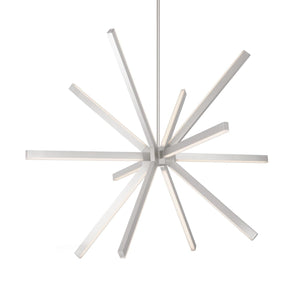 Kuzco CH14348-BG SIRIUS 48" CH Brushed Gold 120V TRIAC/ELV LED 3000K 90CRI 48W