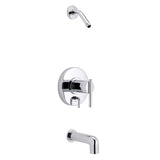 Gerber D510058LSTC Chrome Parma Tub & Shower Trim Kit, Without Showerhead