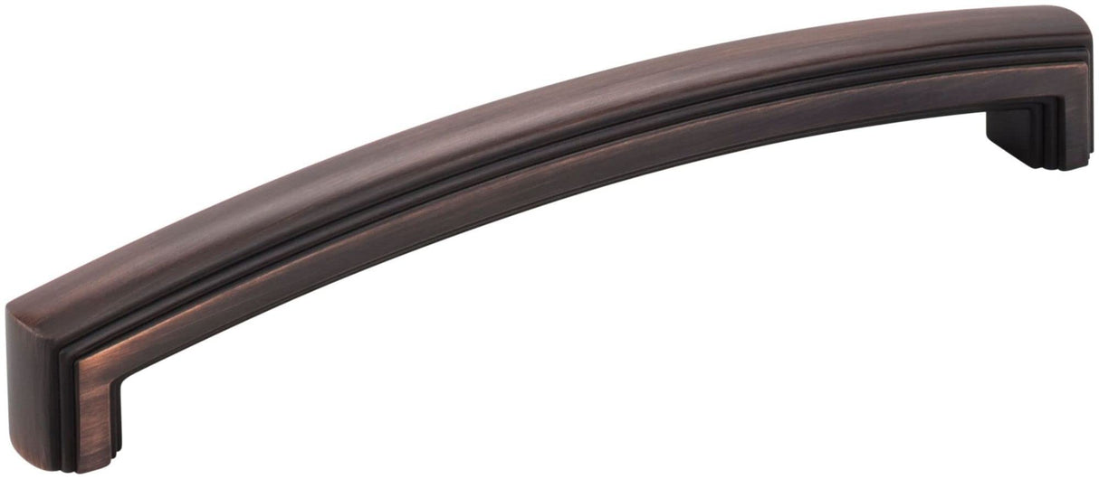 Jeffrey Alexander 519-160DBAC 160 mm Center-to-Center Brushed Oil Rubbed Bronze Delgado Cabinet Pull
