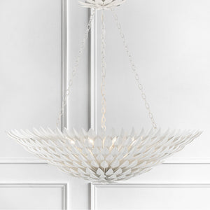 Broche 8 Light Antique Gold Chandelier 519-GA
