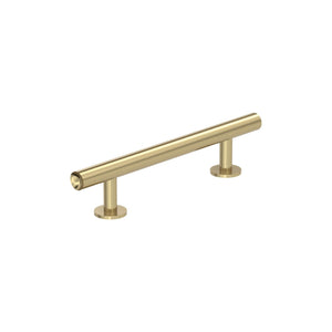 Amerock Cabinet Pull Golden Champagne 3-3/4 in (96 mm) Center-to-Center Drawer Pull Radius Kitchen and Bath Hardware Furniture Hardware