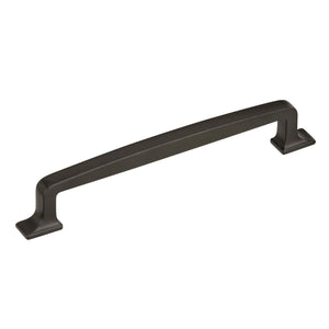 Amerock Cabinet Pull Black Bronze 6-5/16 inch (160 mm) Center to Center Westerly 1 Pack Drawer Pull Drawer Handle Cabinet Hardware