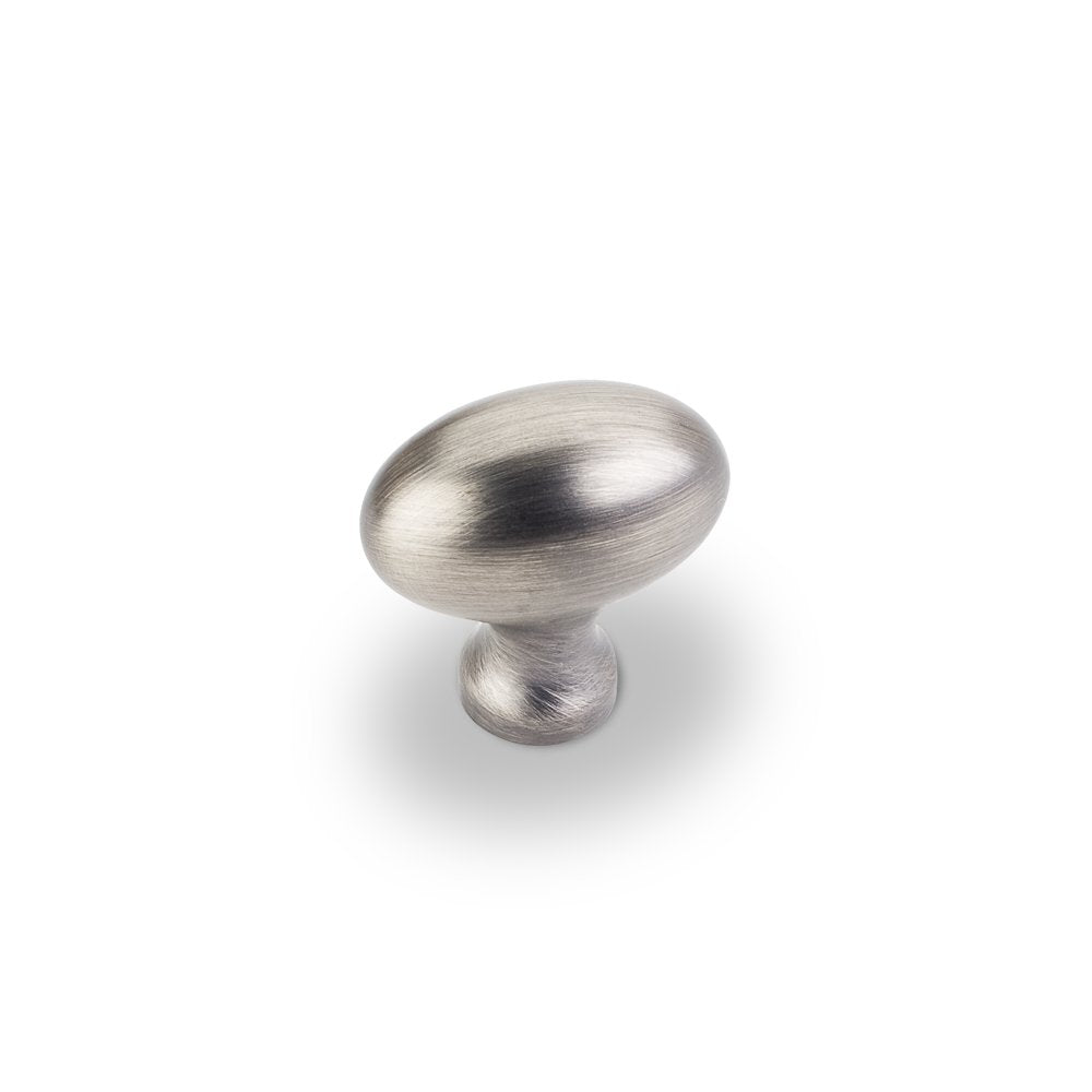 Jeffrey Alexander 3991BNBDL 1-9/16" Overall Length Brushed Pewter Football Lyon Cabinet Knob