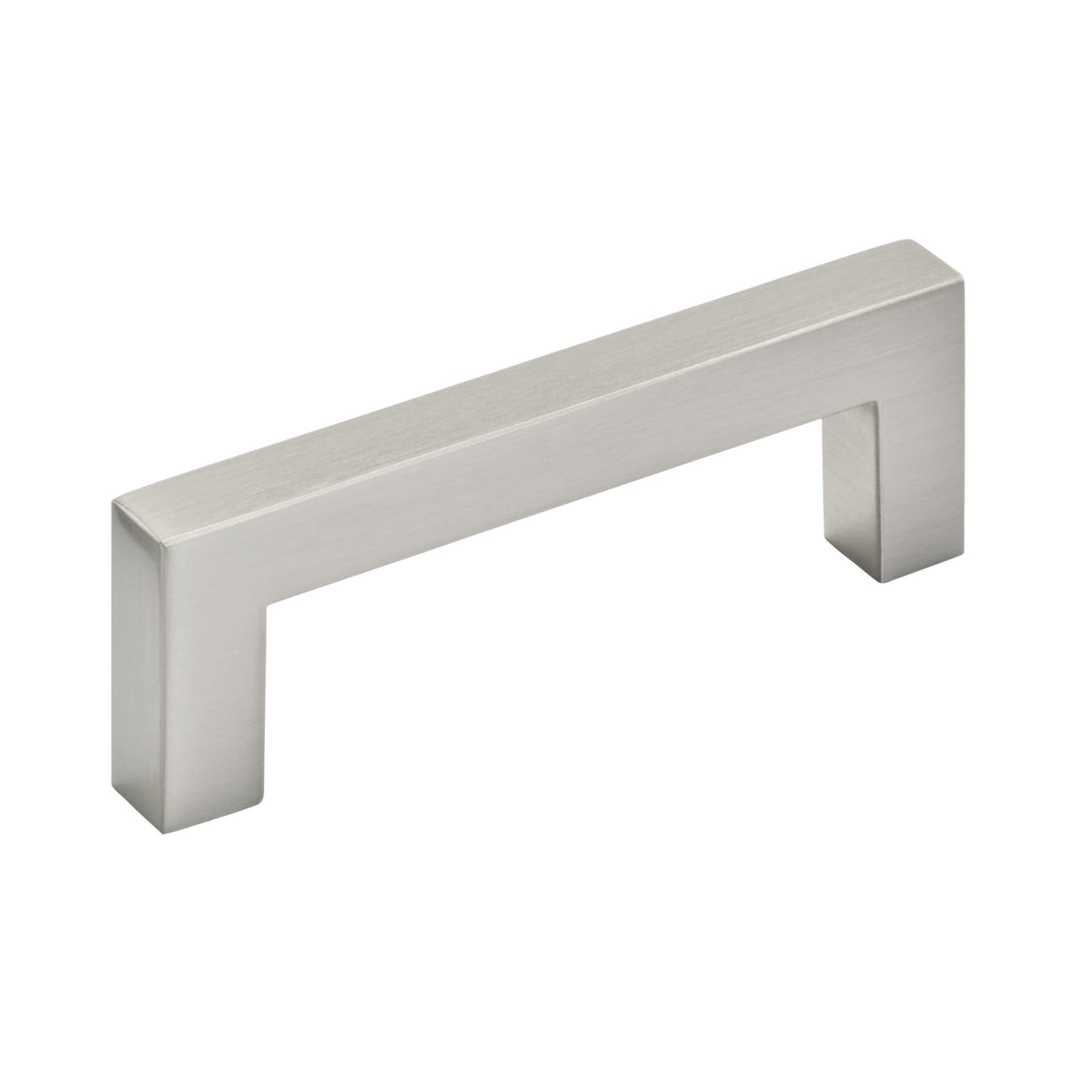 Amerock Cabinet Pull Satin Nickel 3 inch (76 mm) Center to Center Monument 1 Pack Drawer Pull Drawer Handle Cabinet Hardware