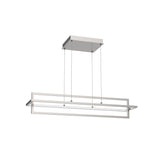 Kuzco LP16236-BN MONDRIAN 36" LINEAR PENDANT BRUSHED NICKEL 57W 120VAC WITH LED DRIVER 3000K 90CRI