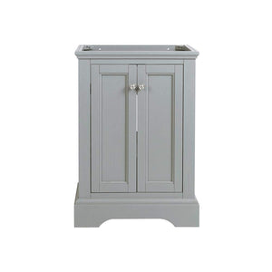 Fresca FCB2424GRV Fresca Windsor 24" Gray Textured Traditional Bathroom Cabinet