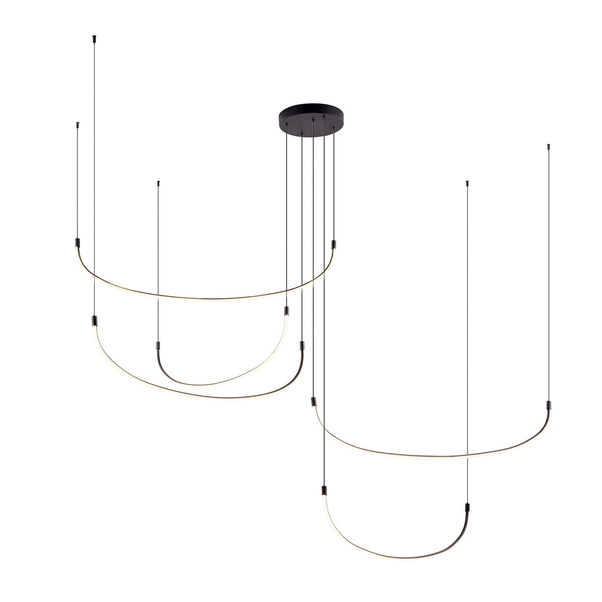 Kuzco MP89590-BK TALIS 90" MP BLACK  130W LED 90 3000K DC LED