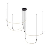 Kuzco MP89590-BK TALIS 90" MP BLACK  130W LED 90 3000K DC LED