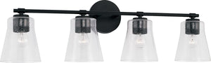 Capital Lighting 146941MB-533 Baker 4 Light Vanity Matte Black
