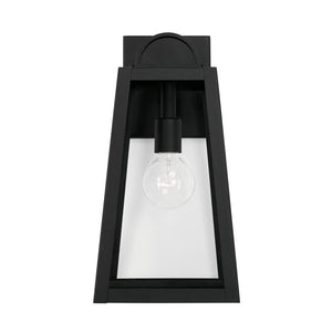 Capital Lighting 943711BK Leighton 1 Light Outdoor Wall Lantern Black
