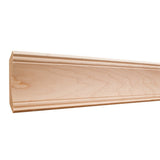 Hardware Resources MC7HMP 3/4" D x 4-1/4" H Hard Maple Ogee Cove Crown Moulding