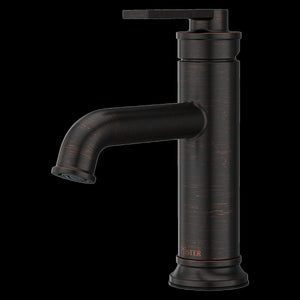 Colfax Single Control 4" Centerset Bathroom Faucet in Tuscan Bronze