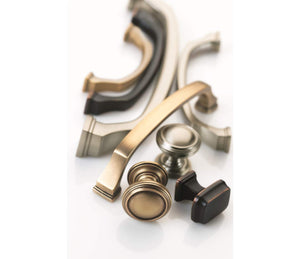 Amerock Cabinet Pull Golden Champagne 5-1/16 inch (128 mm) Center to Center Revitalize 1 Pack Drawer Pull Drawer Handle Cabinet Hardware