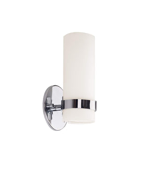 Kuzco WS9809-CH MILANO 9" WS Chrome 120V ELV LED 3000K 90CRI 9W