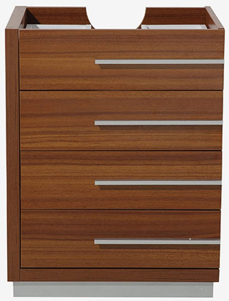 Fresca FCB8024TK Fresca Livello 24" Teak Modern Bathroom Cabinet