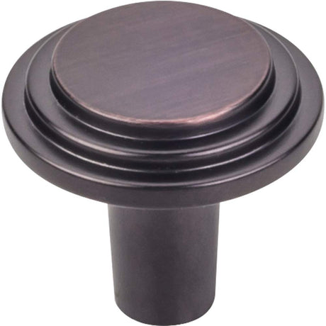 Elements 331DBAC 1-1/8" Diameter Brushed Oil Rubbed Bronze Round Calloway Cabinet Knob