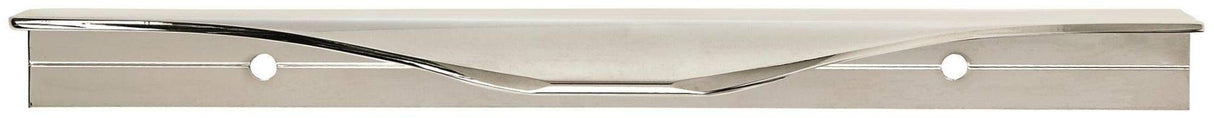 Amerock Cabinet Edge Pull Polished Chrome 4-9/16 inch (116 mm) Center to Center Aloft 1 Pack Drawer Pull Drawer Handle Cabinet Hardware