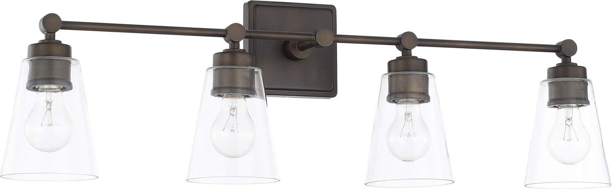 Capital Lighting 121841OB-432 Rory 4 Light Vanity Old Bronze