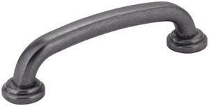 Jeffrey Alexander 527DACM 96 mm Center-to-Center Gun Metal Bremen 1 Cabinet Pull