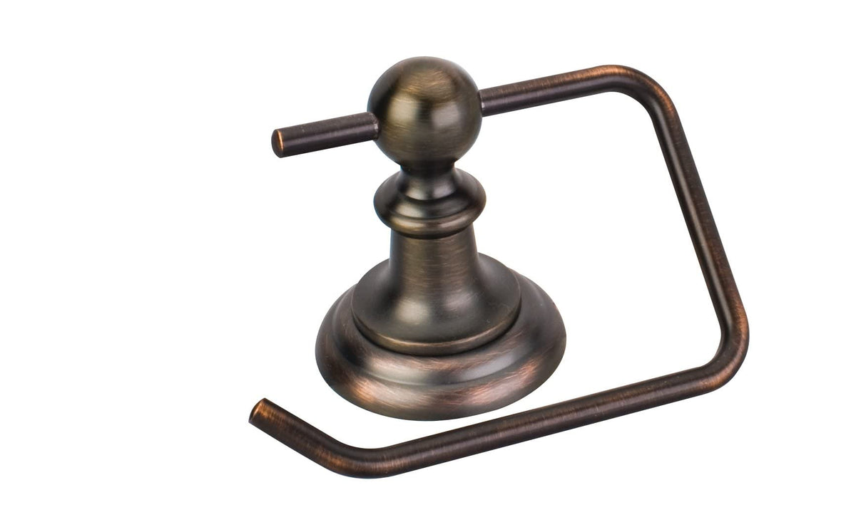 Elements BHE5-07DBAC-R Fairview Brushed Oil Rubbed Bronze Euro Paper Holder - Retail Packaged