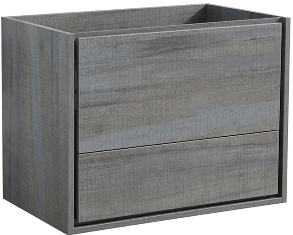 Fresca FCB9230OG Fresca Catania 30" Ocean Gray Wall Hung Modern Bathroom Cabinet