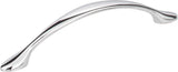 Elements 80815-PC 128 mm Center-to-Center Polished Chrome Arched Somerset Cabinet Pull