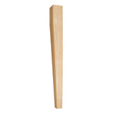 Hardware Resources P31MP 3-1/2" W x 3-1/2" D x 35-1/2" H Maple Two Side Tapered Post