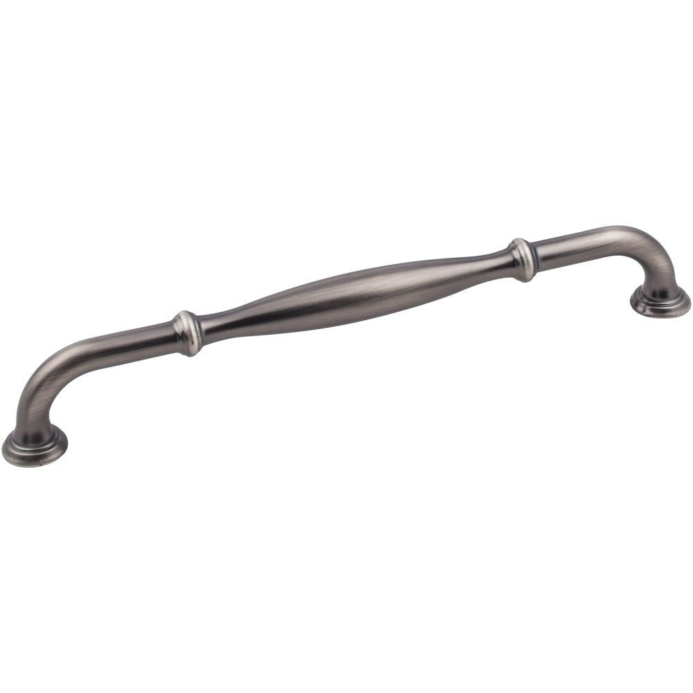 Jeffrey Alexander 658-224BNBDL 224 mm Center-to-Center Brushed Pewter Tiffany Cabinet Pull