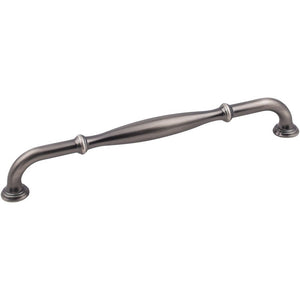 Jeffrey Alexander 658-224BNBDL 224 mm Center-to-Center Brushed Pewter Tiffany Cabinet Pull